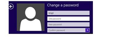 New Password Field